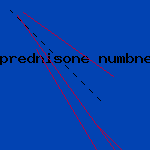 prednisone numbness